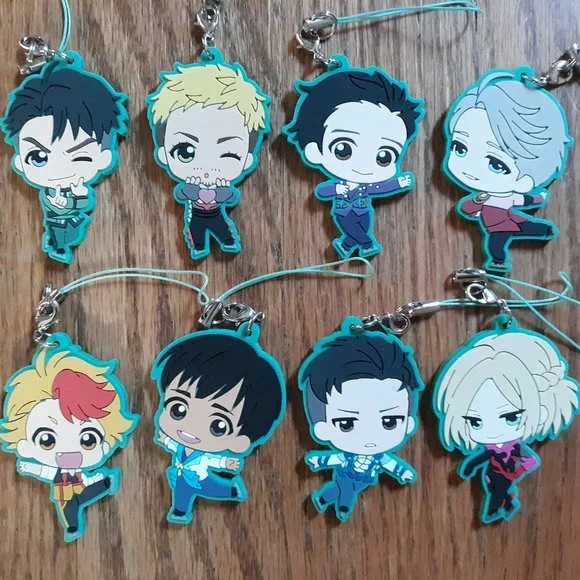 Mappa Other Yoi Complete Bandai Rubber Keychain Set Poshmark